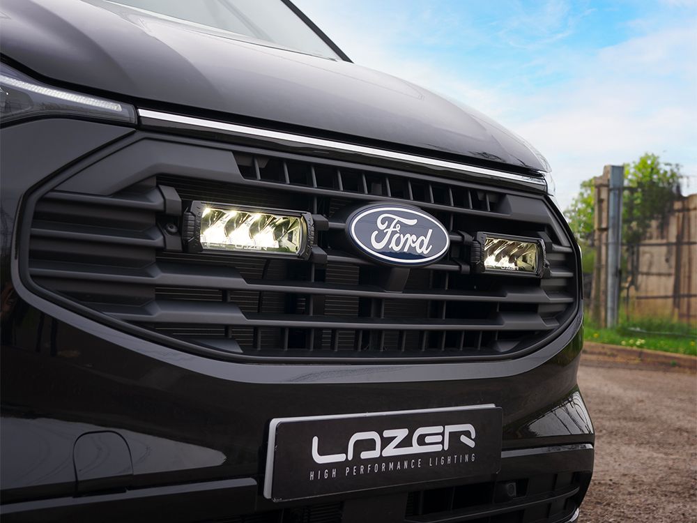 LAZER LAMPS FORD TRANSIT CUSTOM (2024+) GRILLE KIT - TRIPLE-R 750