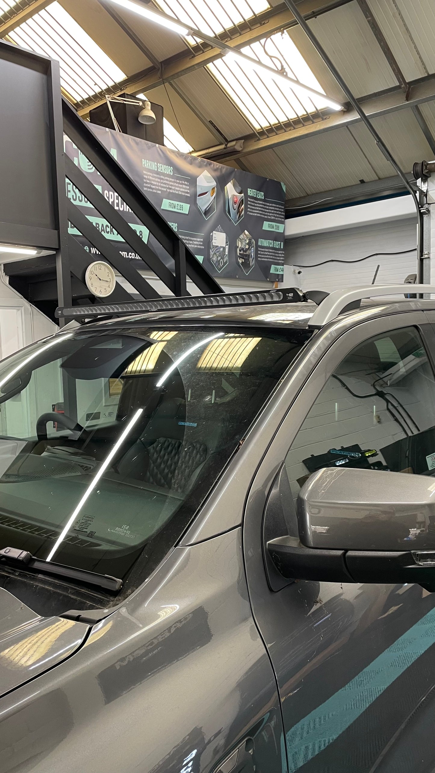 LAZER LAMPS FORD RANGER ROOF MOUNT WITH ROOF RAILS (2022-)