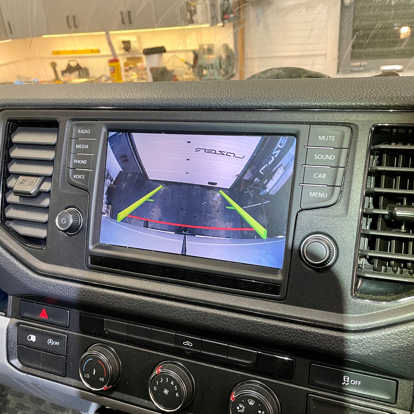 MAN TGE Reversing Camera