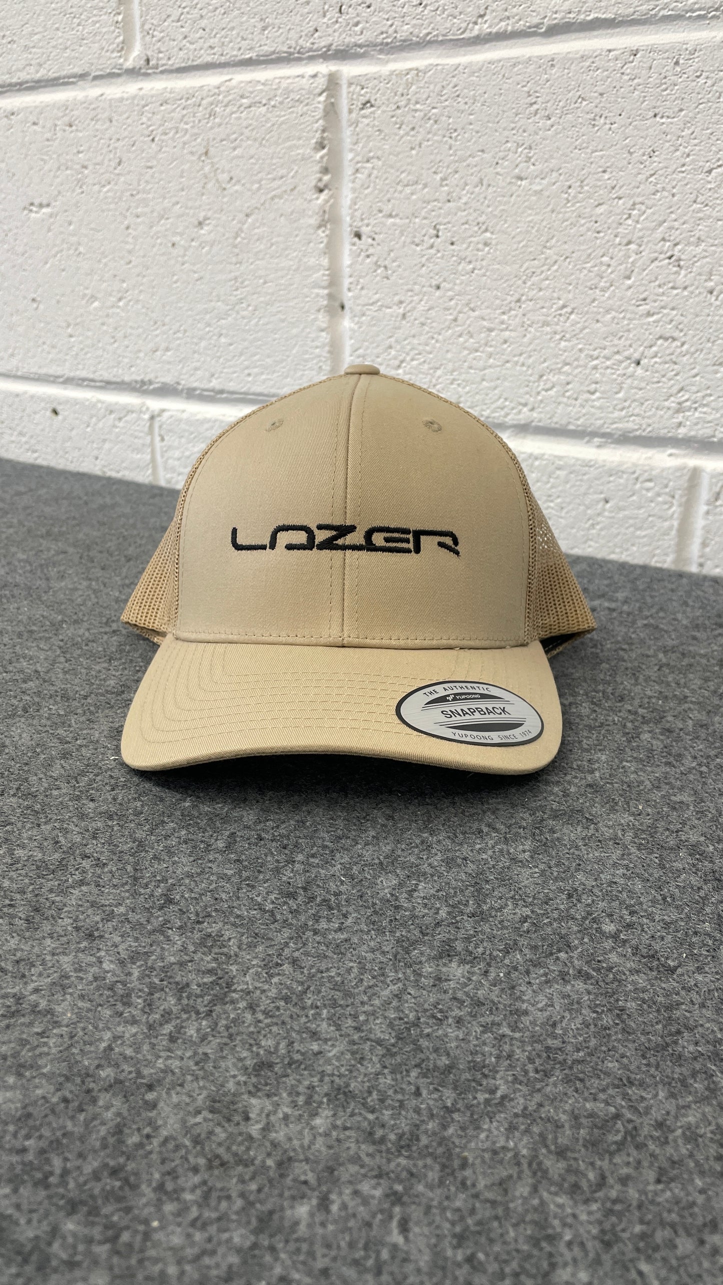 Lazer Khaki Trucker Cap