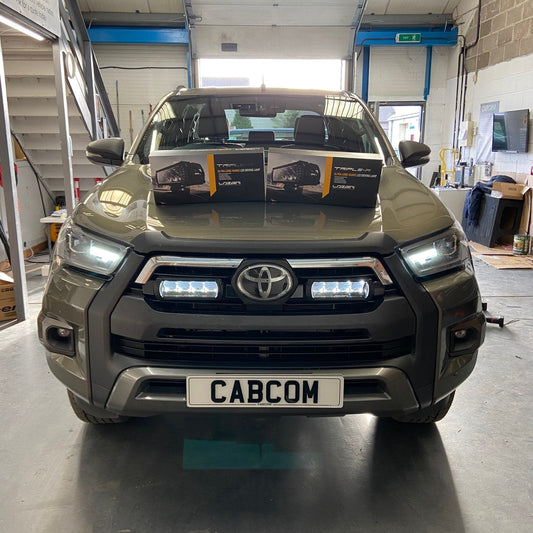 PLUG & PLAY LAZER LAMPS TOYOTA HILUX INVINCIBLE-X (2021+) GRILLE KIT