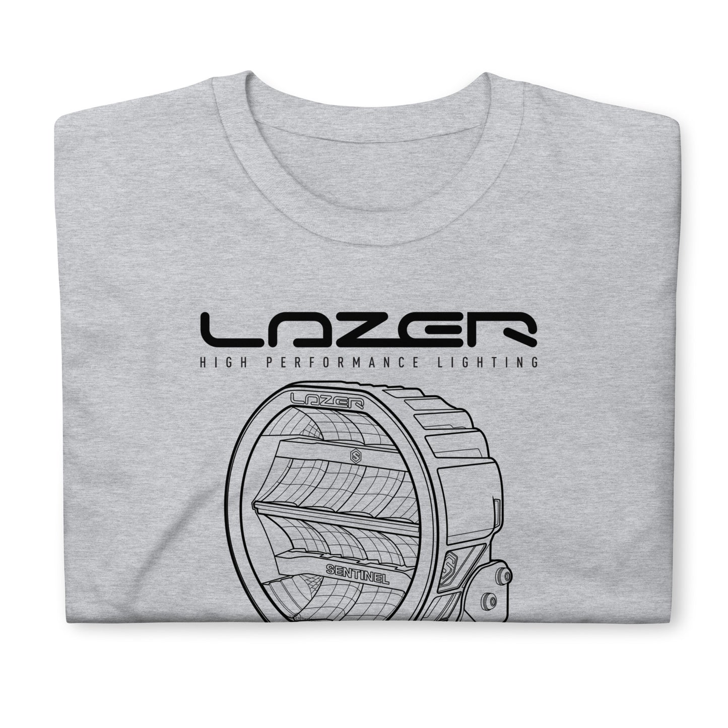 Lazer Lamps Sentinel T-Shirt Grey