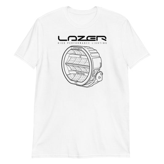 Lazer Lamps Sentinel T-Shirt White