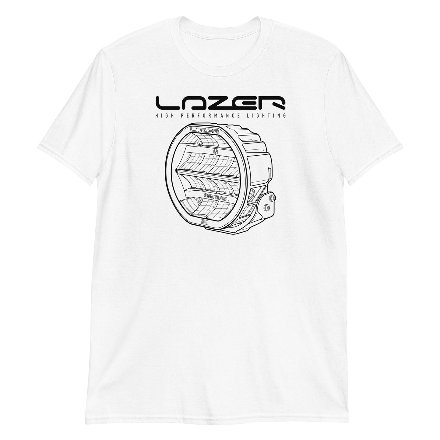 Lazer Lamps Sentinel T-Shirt White