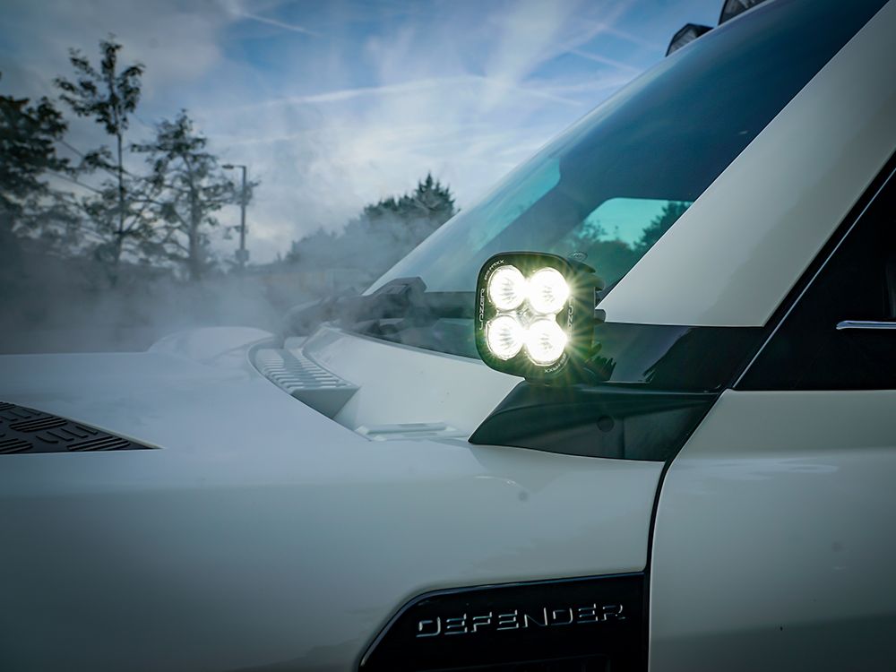 LAZER LAMPS LAND ROVER DEFENDER (2020+) - A PILLAR MOUNTING KIT