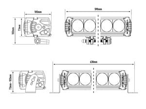 LAZER LAMPS TRIPLE-R 1250