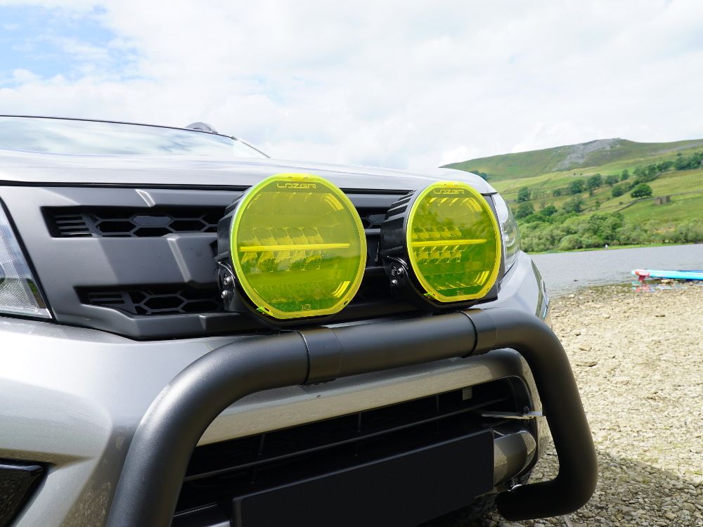 LAZER LAMPS AMBER/YELLOW LENS COVER (SENTINEL)