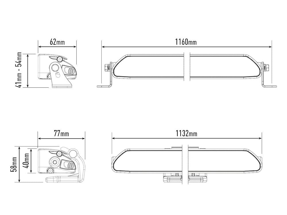 MISTAKENLY FITTED LAZER LAMPS LINEAR 42