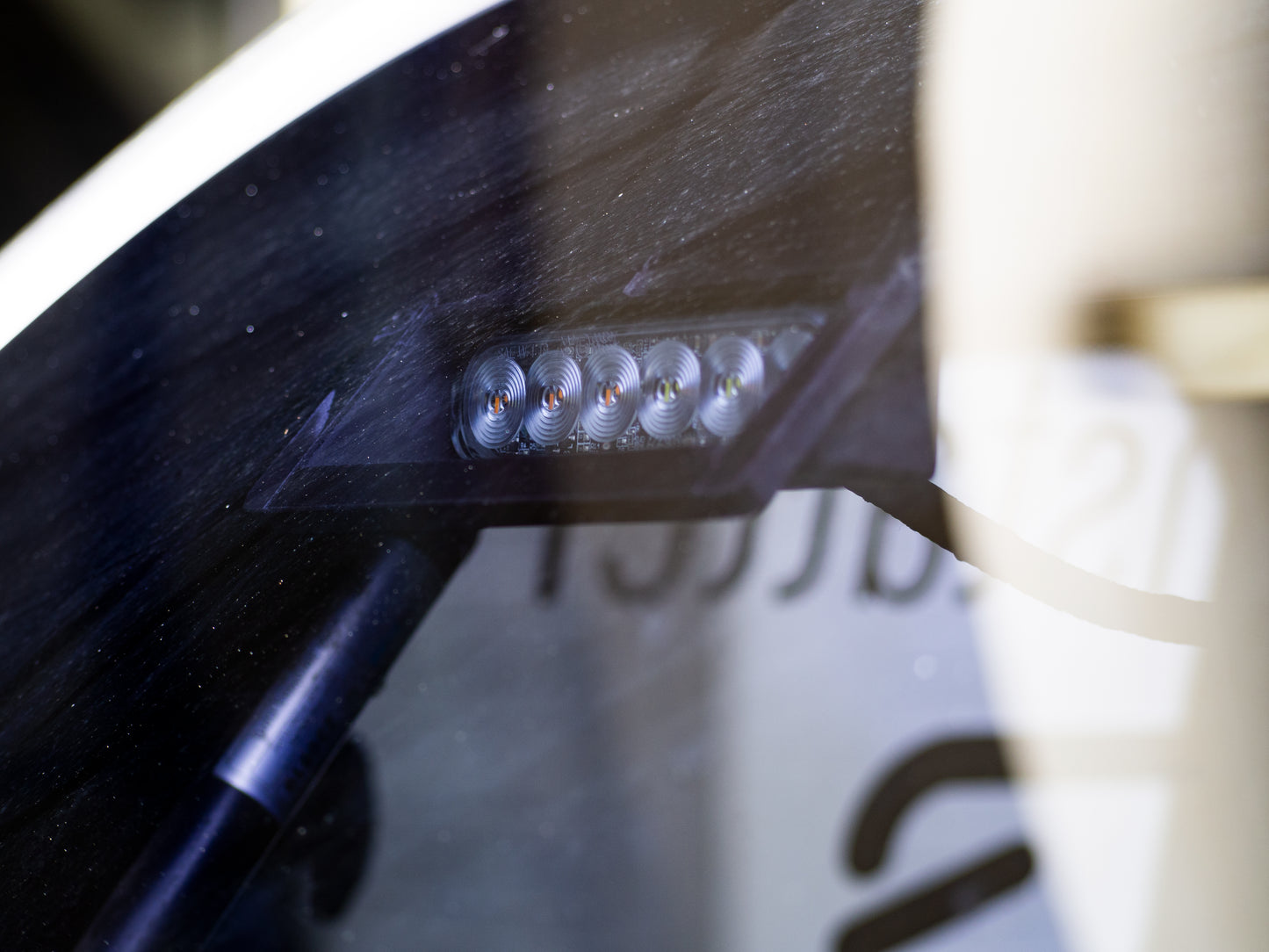 3D Printed 50° Window pod with Amber Warning Light