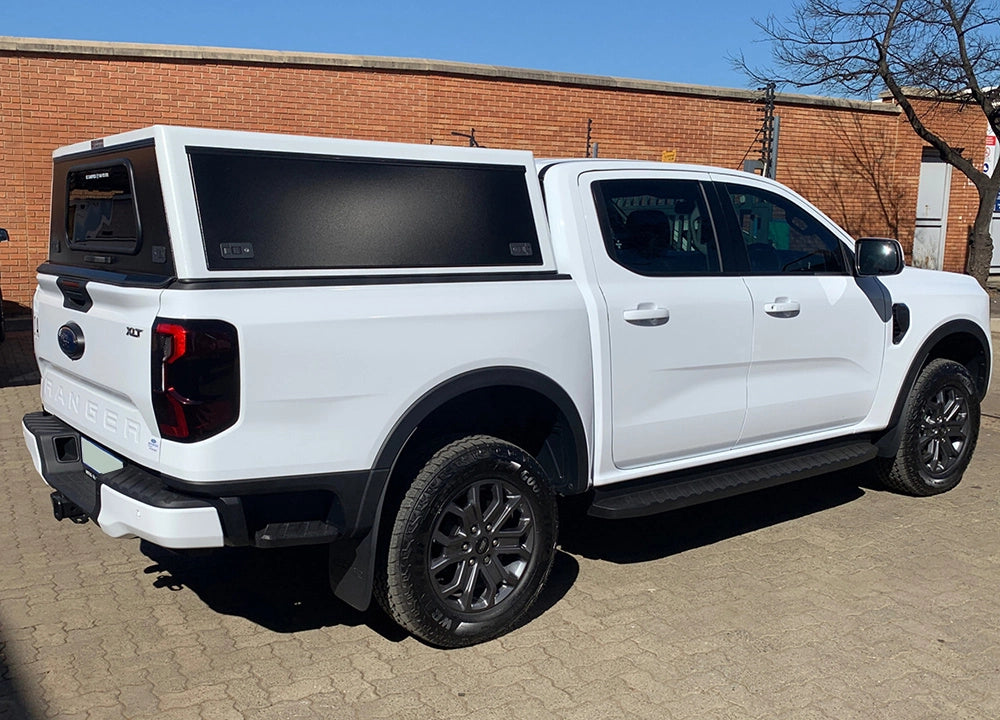 GZ Aluminium Canopies -Ford Ranger Double Cab 2023- Hardtop Canopy