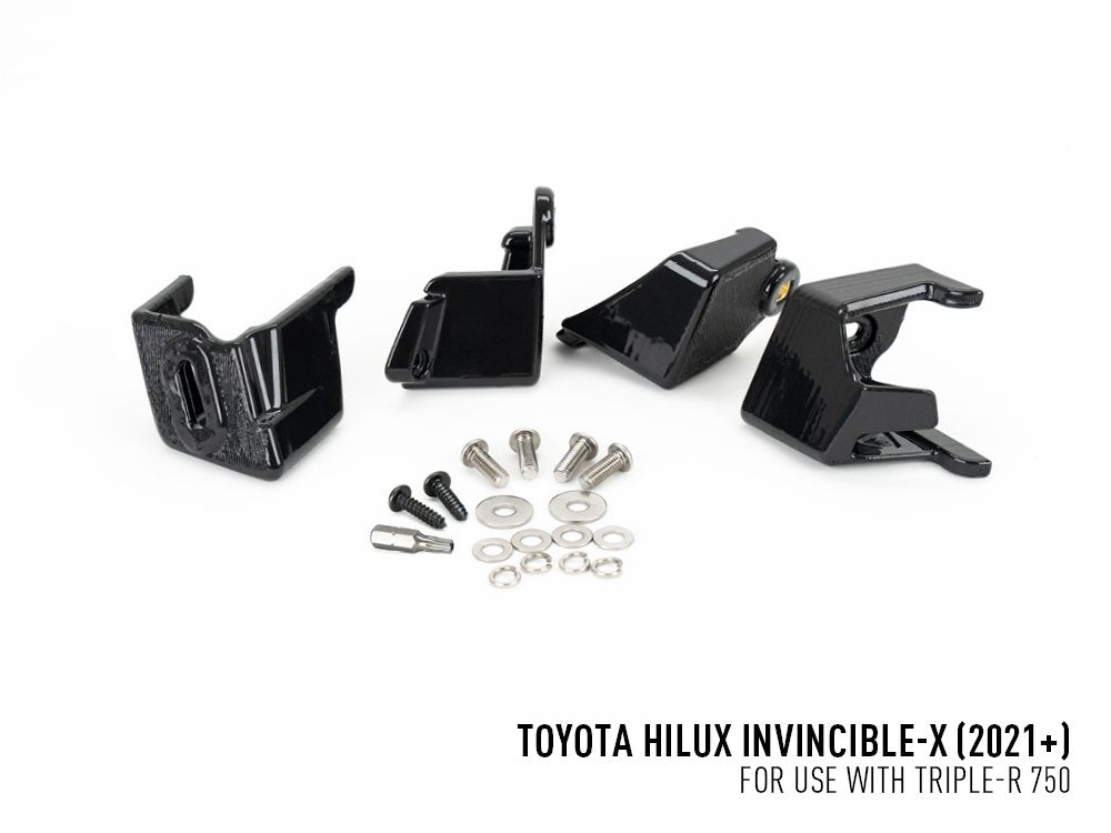 PLUG & PLAY LAZER LAMPS TOYOTA HILUX INVINCIBLE-X (2021+) GRILLE KIT