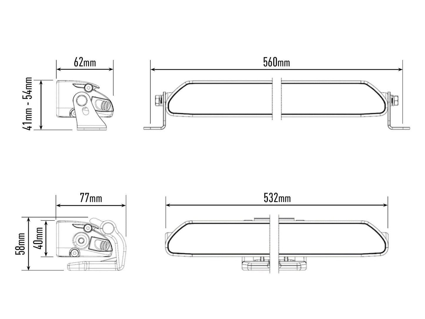 LAZER LAMPS LINEAR-18 ELITE WITH I-LBA