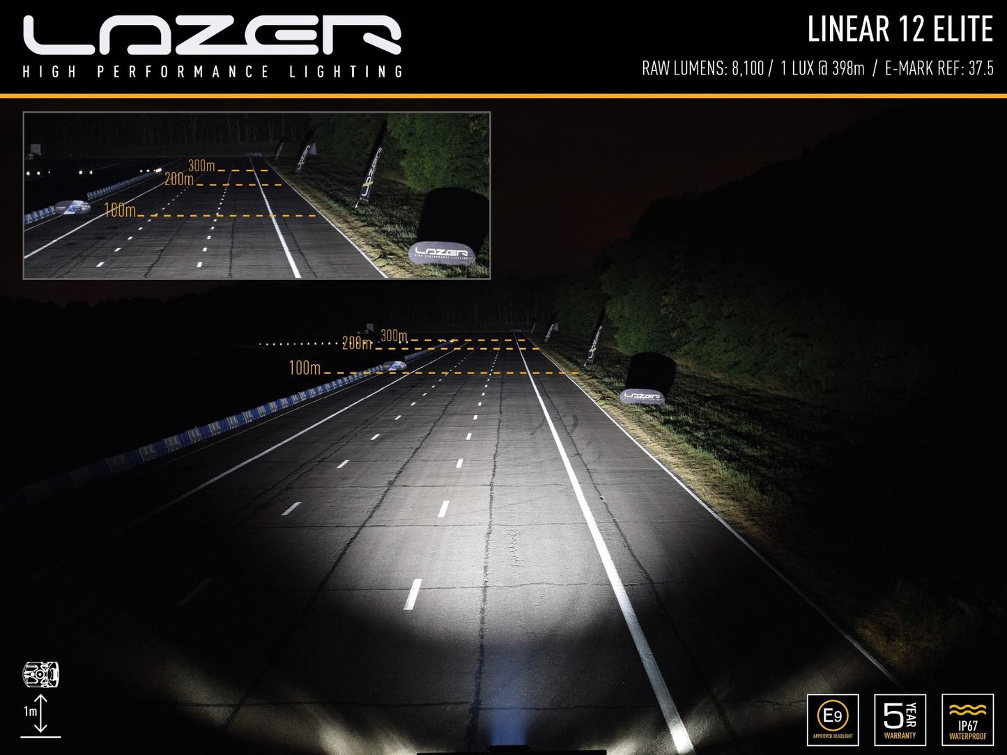 LAZER LAMPS LINEAR-12 ELITE