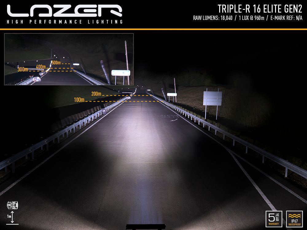 LAZER LAMPS TRIPLE-R 16 ELITE