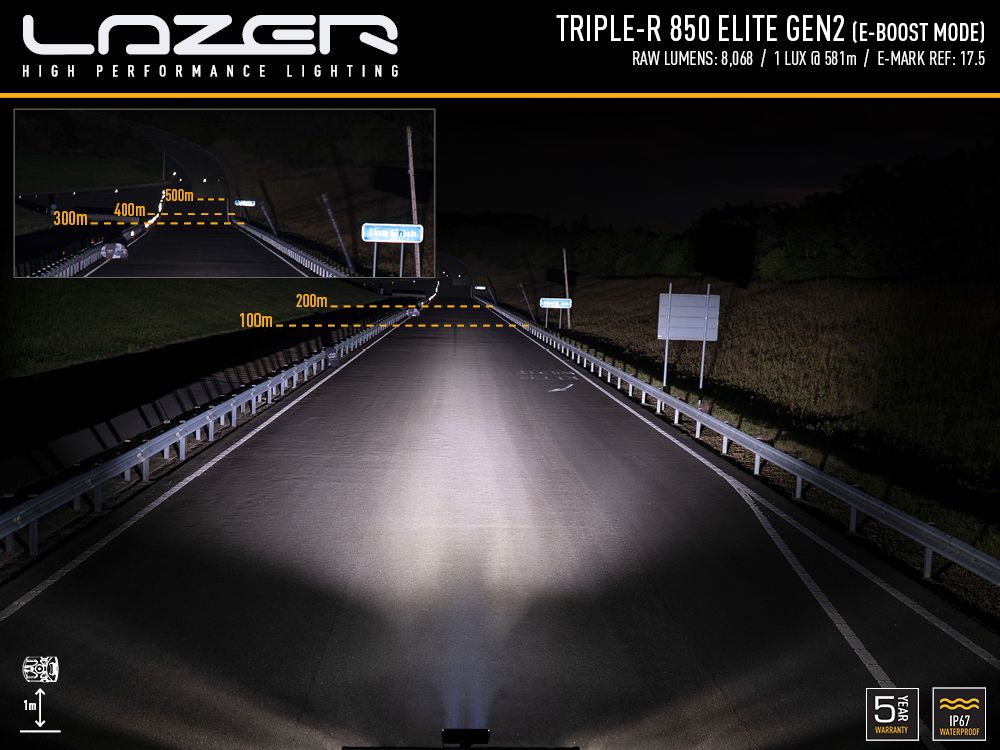 LAZER LAMPS TRIPLE-R 850 ELITE