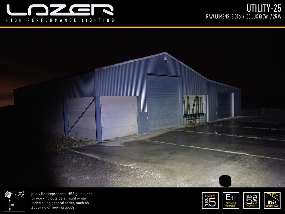LAZER LAMPS UTILITY-25