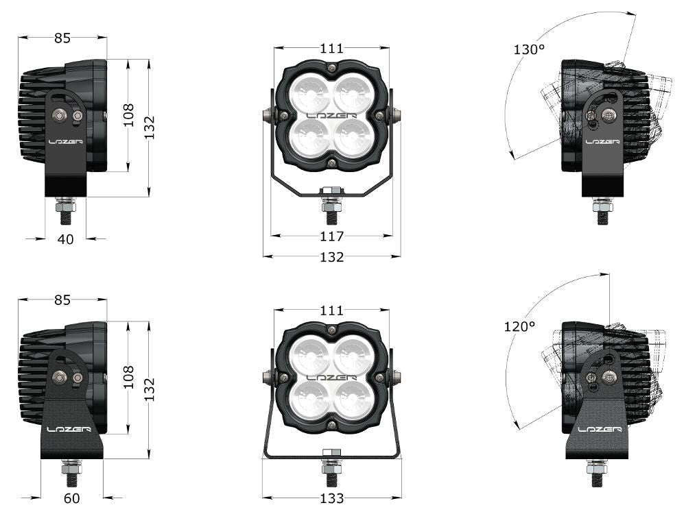LAZER LAMPS UTILITY-45