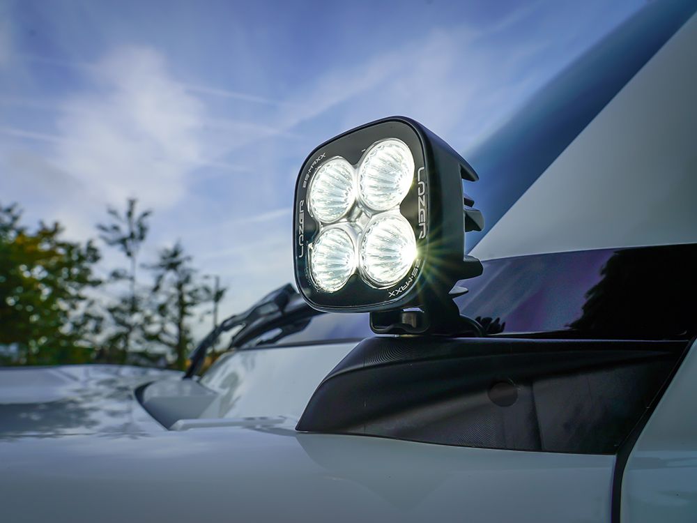 LAZER LAMPS LAND ROVER DEFENDER (2020+) - A PILLAR MOUNTING KIT